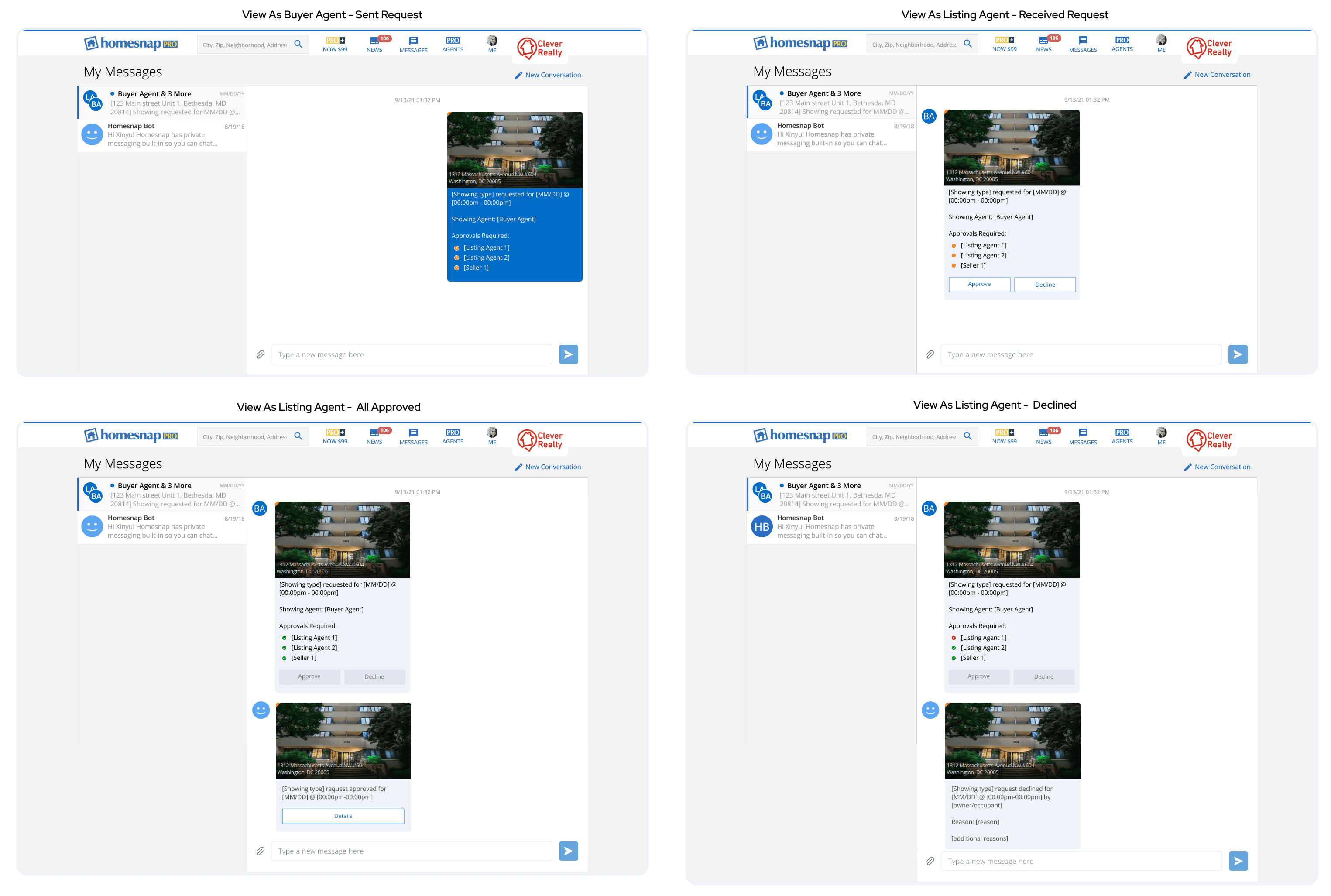 Desktop View Design